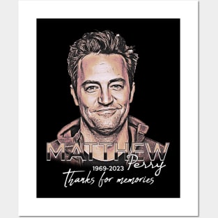 Matthew Perry Remembering 1969-2023 Posters and Art